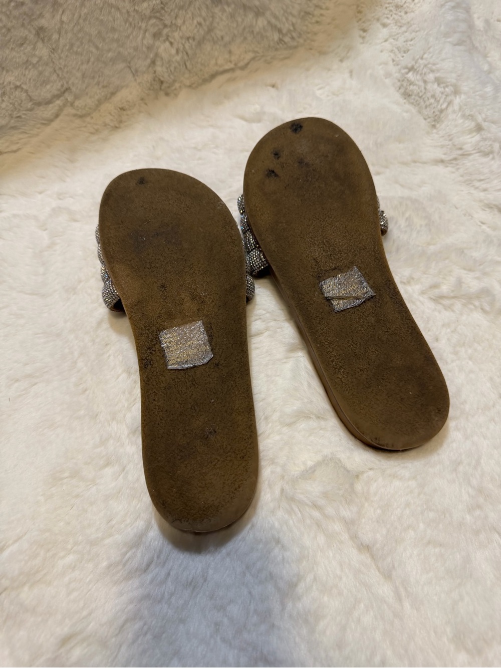 Steve Madden Drips Rhinestone Sandals - Picture 7 of 7